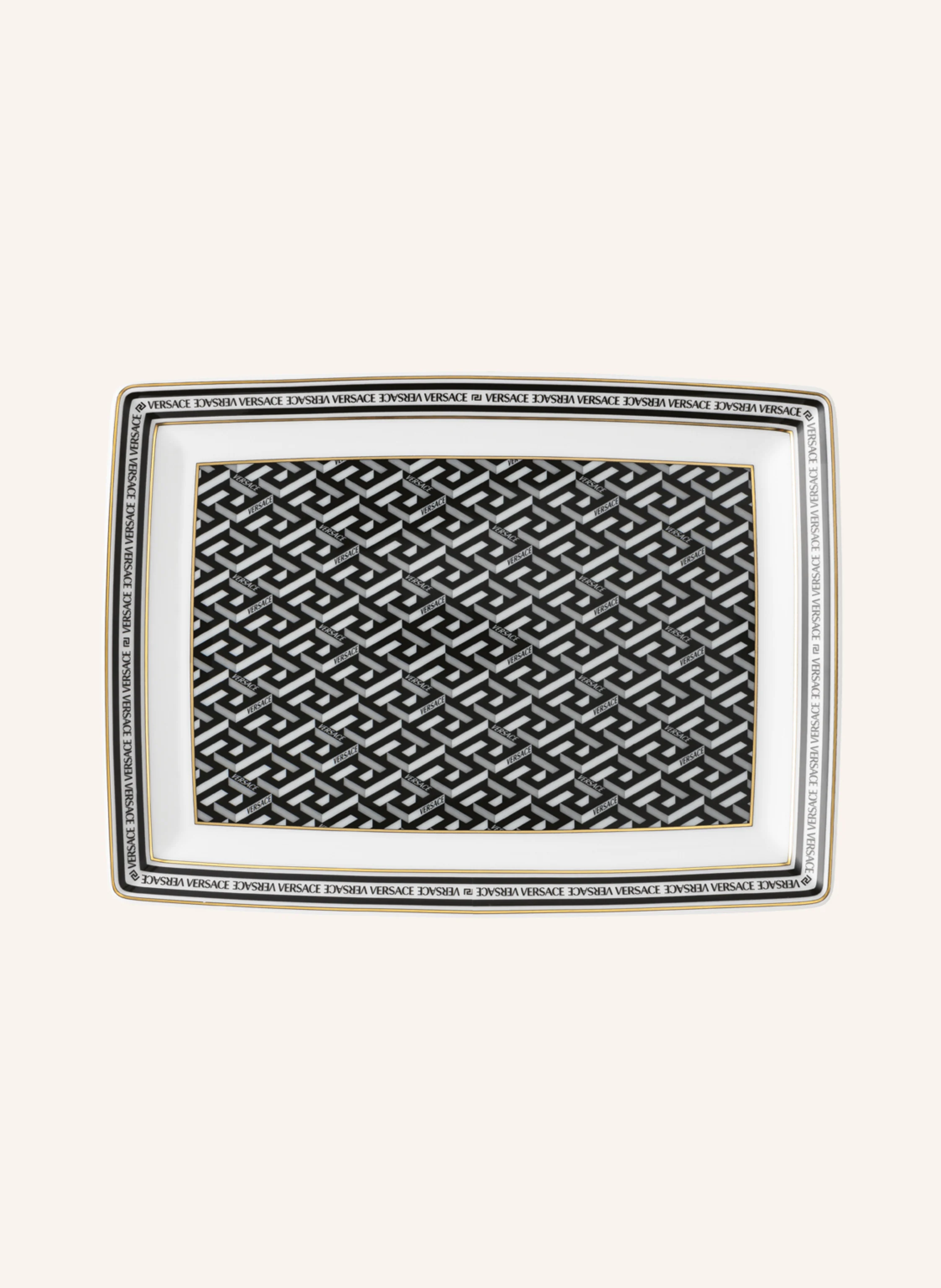 Rosenthal meets VERSACE Platte LA GRECA SIGNATURE BLACK