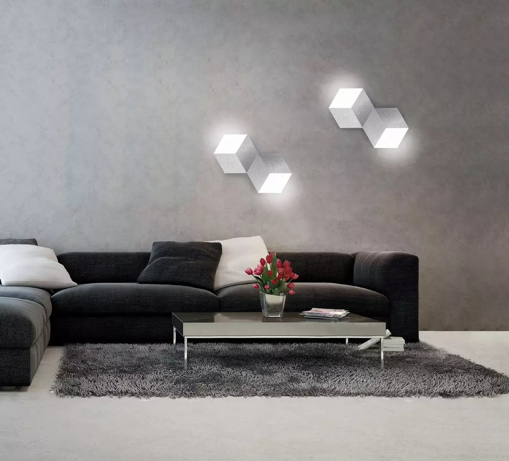 LED-Wandleuchte Geo