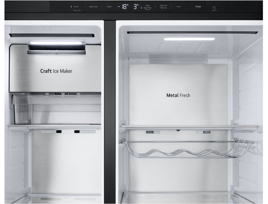 LG - Réfrigérateur américain GSXE90EVDD