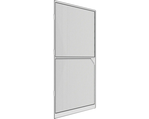 Hordeur aluminium XL schroefmontage wit 120x240 cm