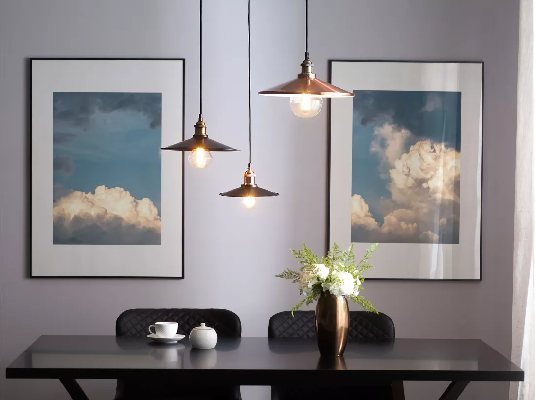 Lampe suspension SWIFT Métal Cuivré