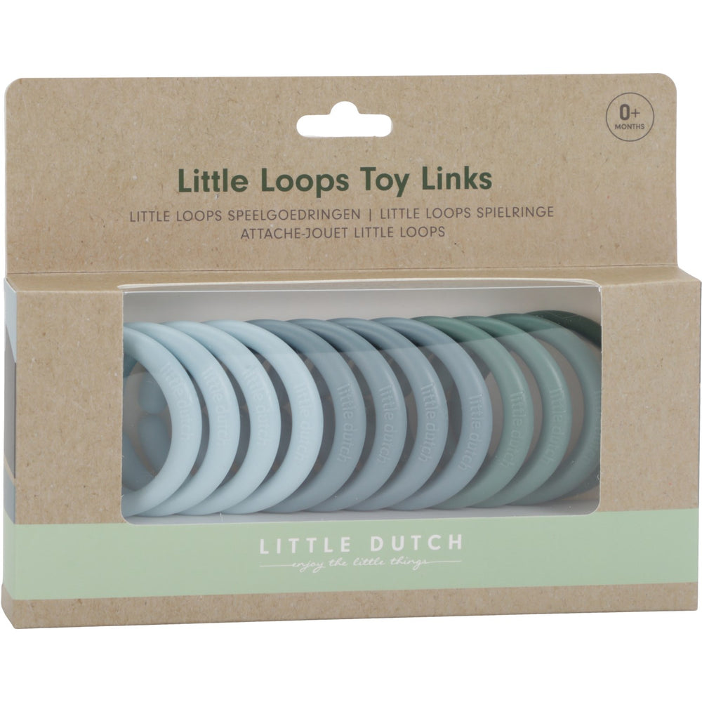 Køb Little Dutch Forest Friends Blue Ophængsringe