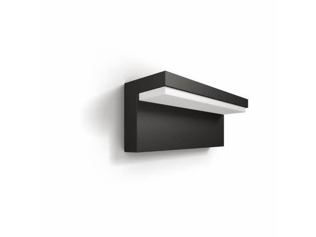 Philips myGarden LED Wandleuchte Bustan, 1000 lm, Anthrazit Leuchte für den Aussenbereich