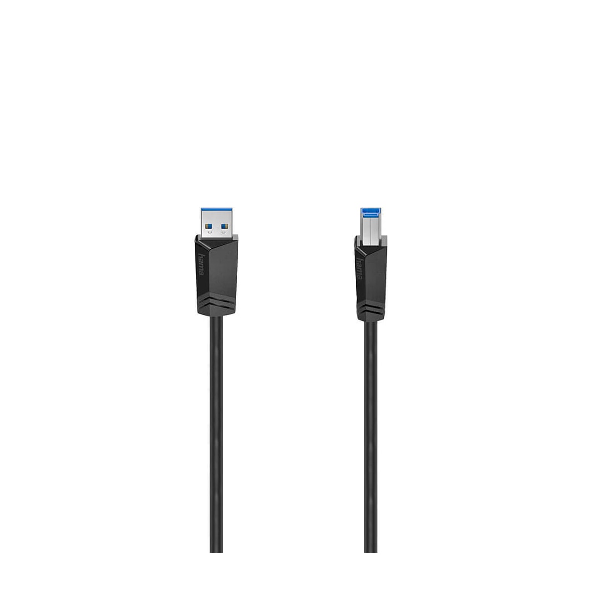 HAMA Kabel USB 3.0 5 Gbit/s 1.5m Svart