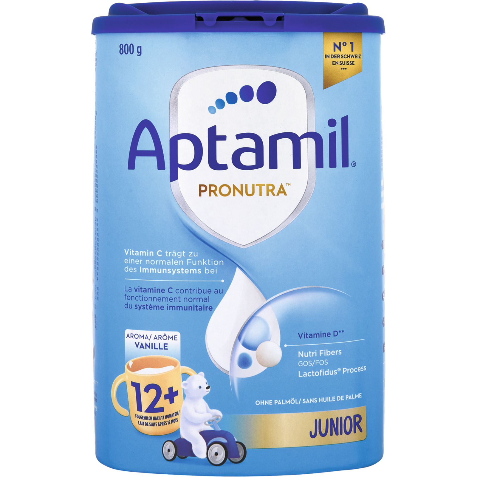 APTAMIL PRONUTRA JUNIOR 12+ VANILLE 800g