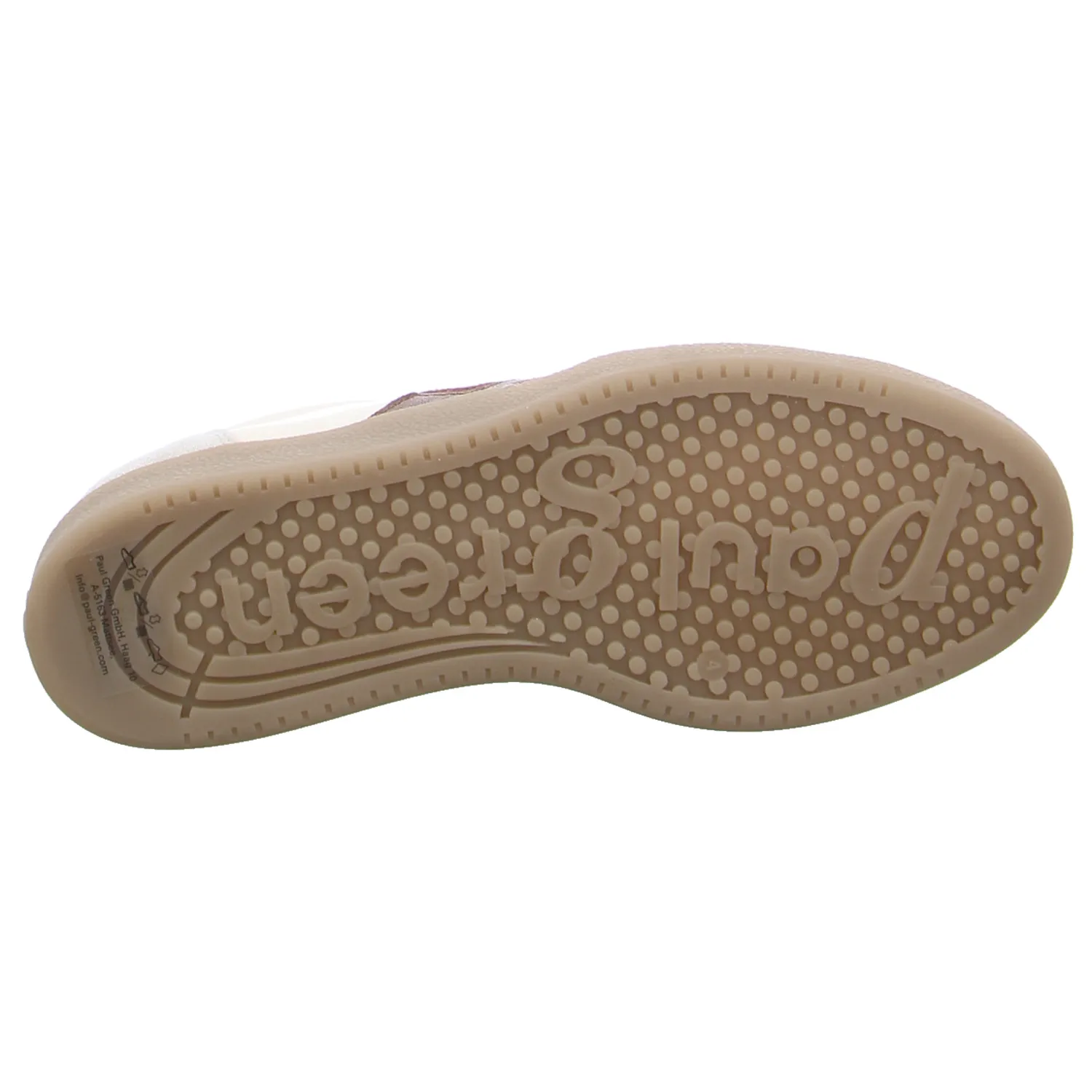 PAUL GREEN Sneaker Beige Leder