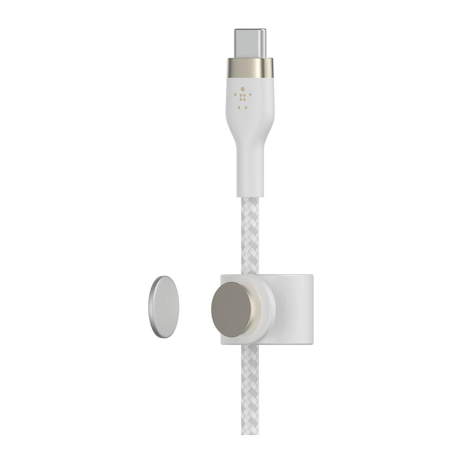 Belkin Boost Charge Pro Flex Câble USB-C vers Lightning (blanc) - 3 m