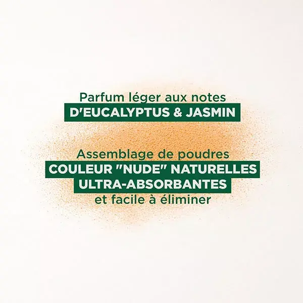 Shampoo a seco Klorane Urtiga Seborregulador para Cabelos Castanhos 150ml