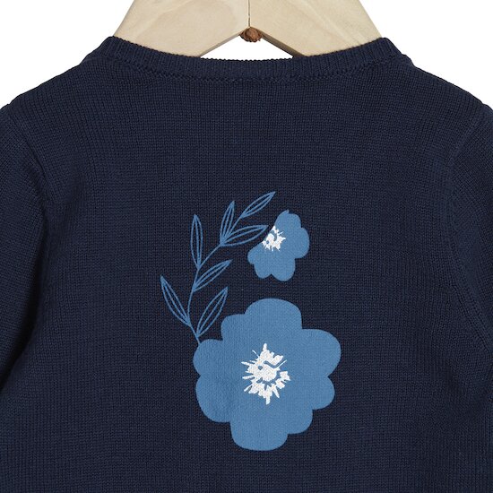 Plage Cardigan   Bleu        de               P'tit bisou