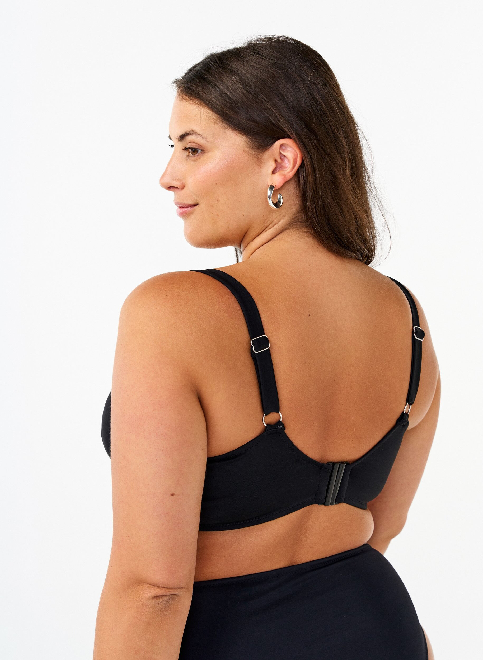 Bikini bøjle bh med draperinger
