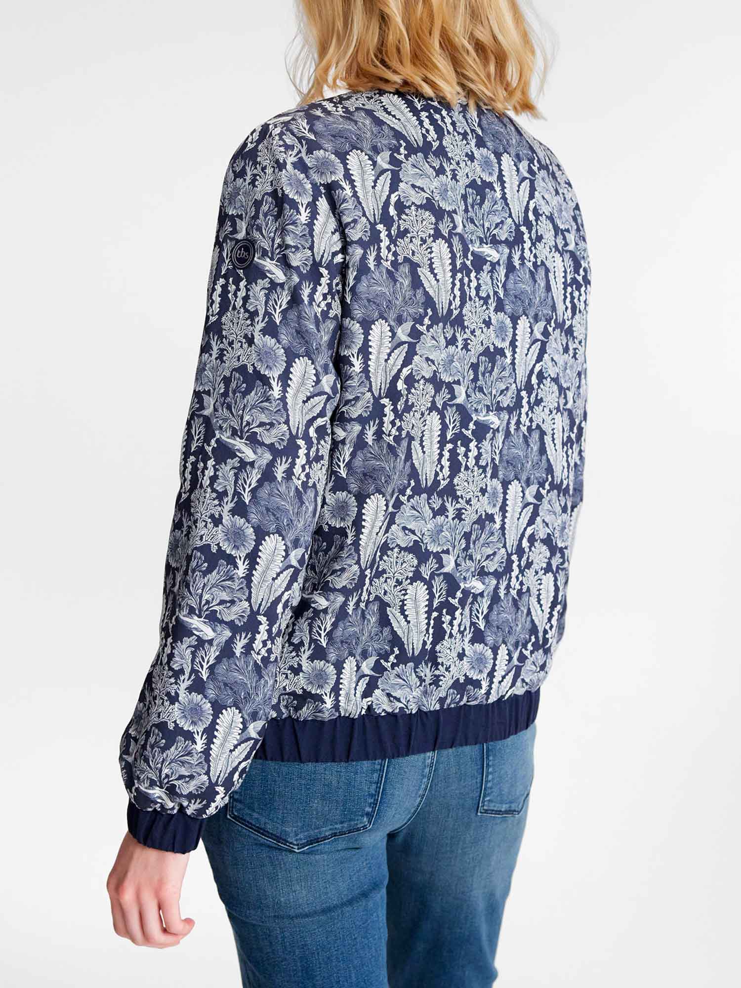 Blouson Femme Esprit Bomber Marine