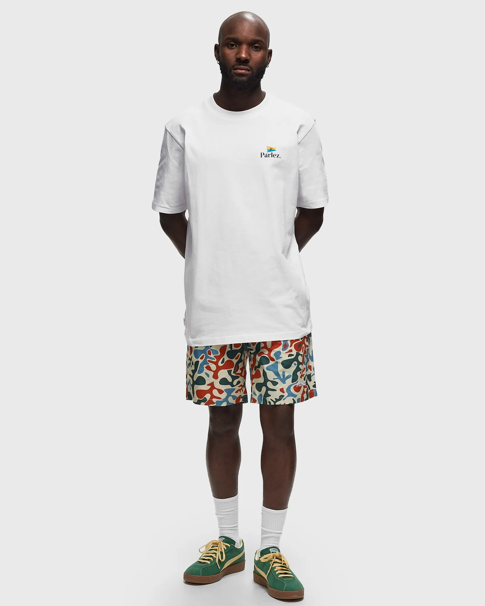Parlez Hunter Tee White