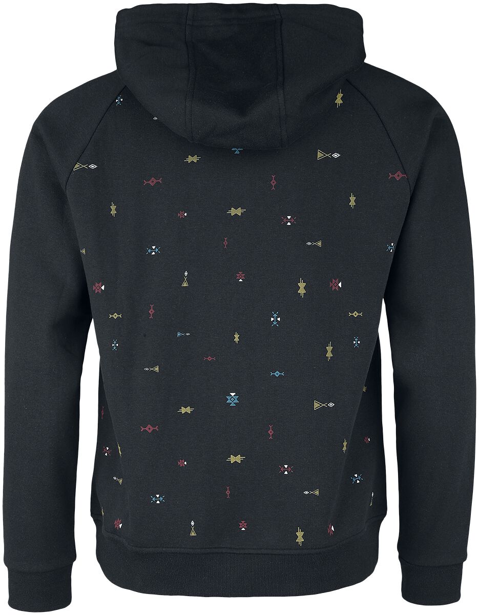 Sweat à capuche avec imprimé Aztèque | RED by EMP Sweat-shirt zippé à capuche