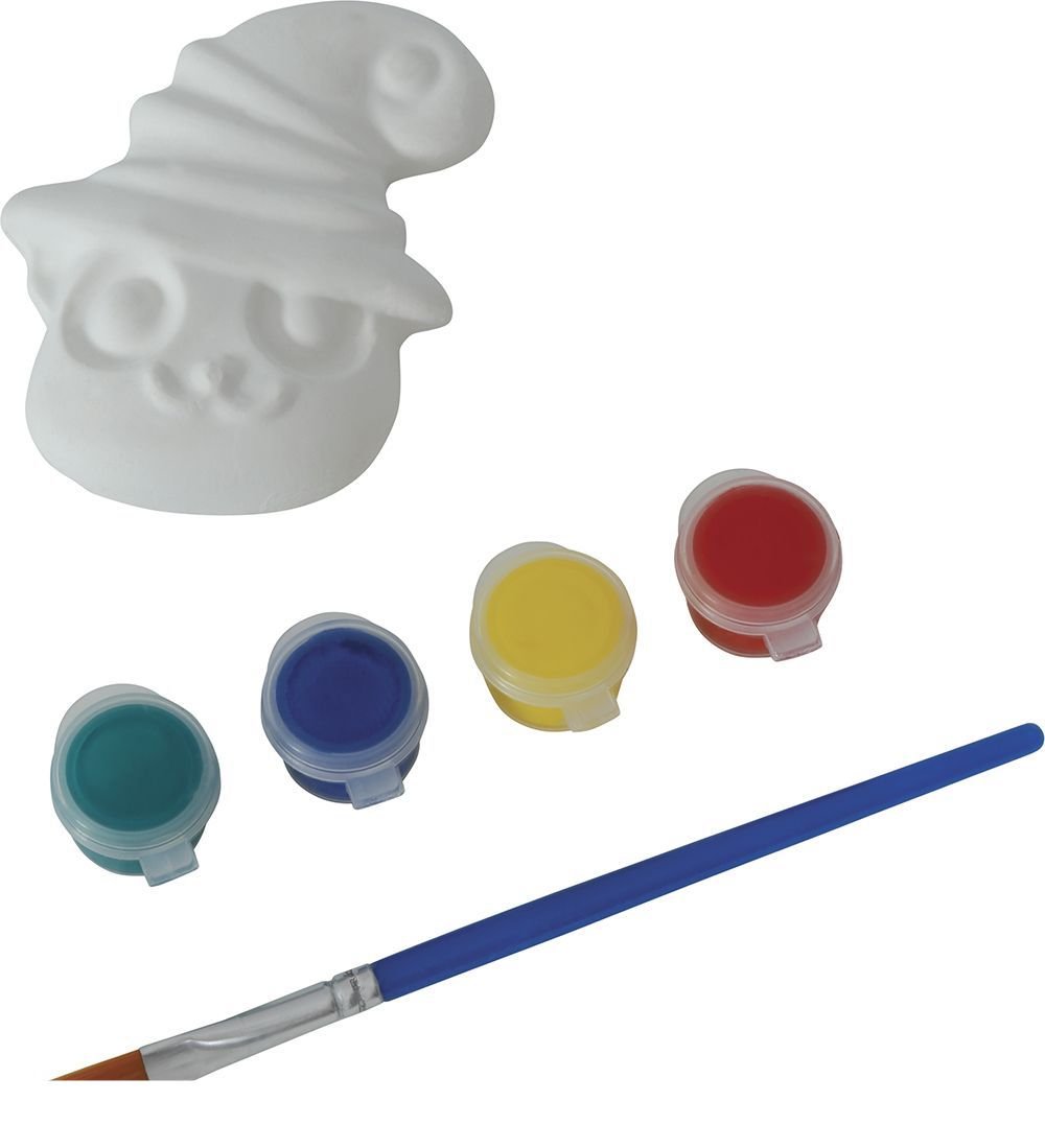 Gekleurde Schilderset Kat 6cm