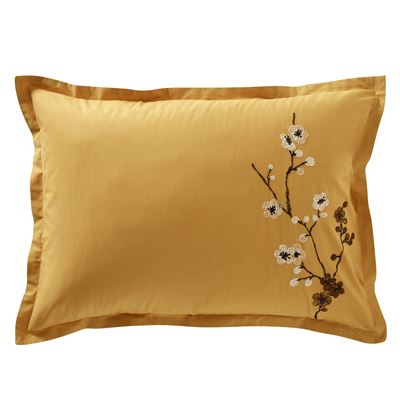 Linge de lit percale brodée - BECQUET CRÉATION