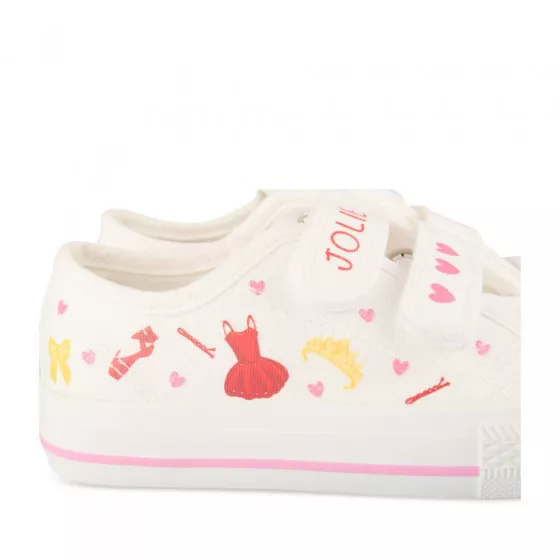 Baskets BLANC NINI & GIRLS