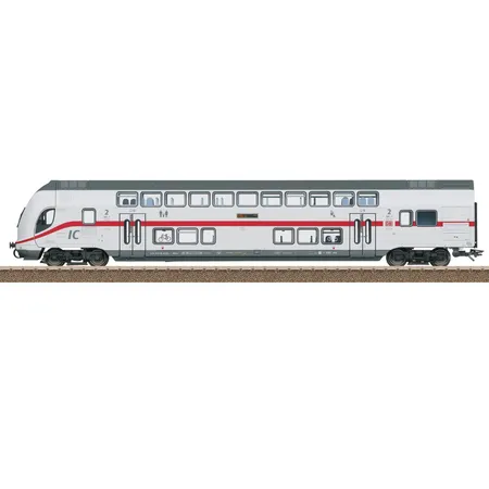 Trix 23255 - H0 IC2 Doppelstock-Steuerwagen DBpbzfa 668.2, 2. Klasse
