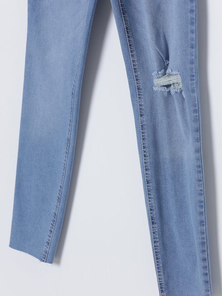 Calça jeans push-up - Índigo