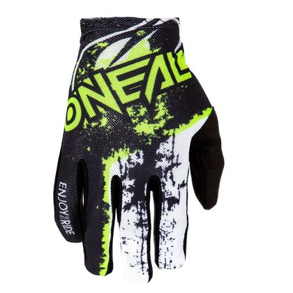 Gants cross O'Neal MATRIX - ATTACK - BLACK NEON YELLOW 2023 - Noir / Jaune