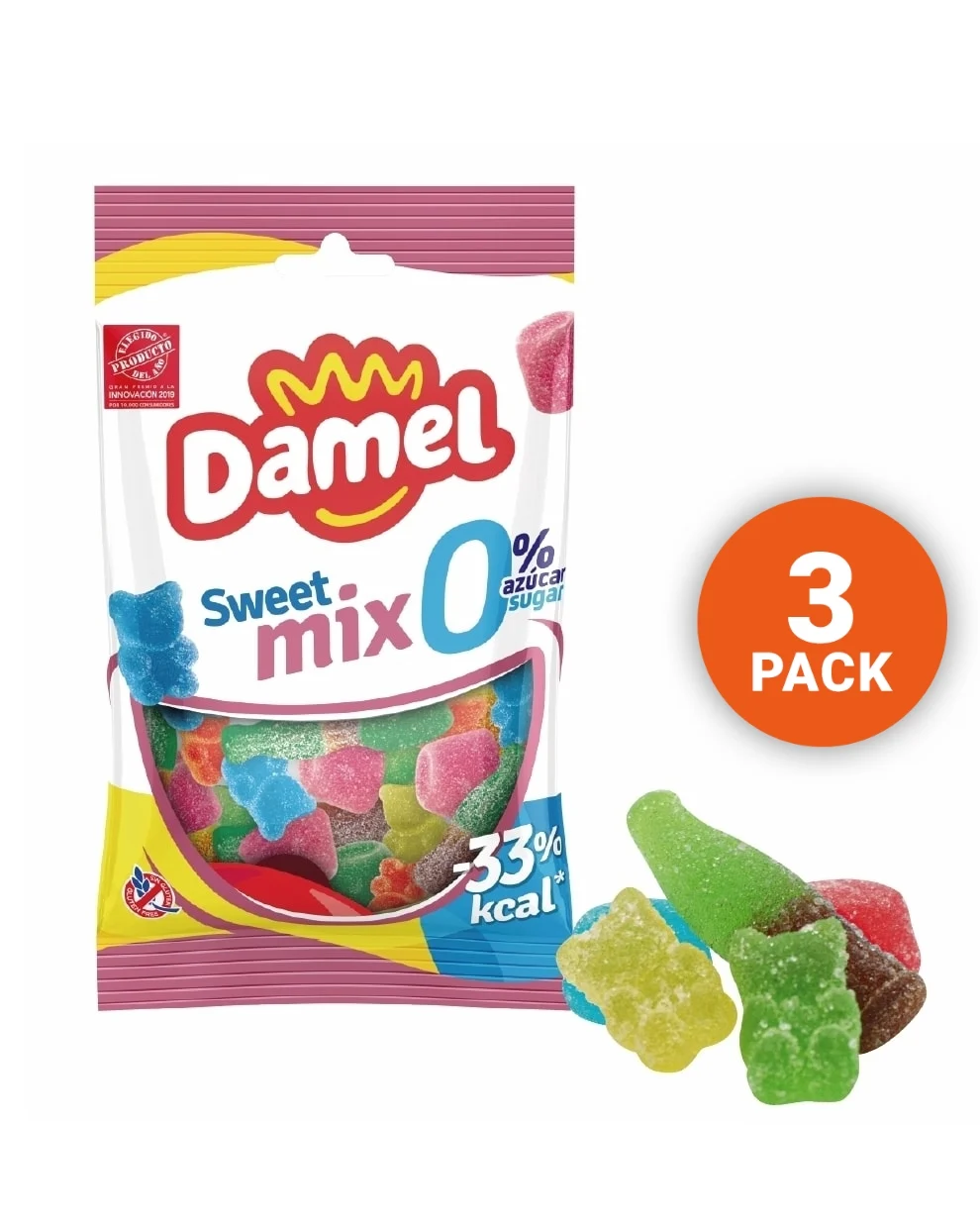Damel Sugar Free Mix 3x100g