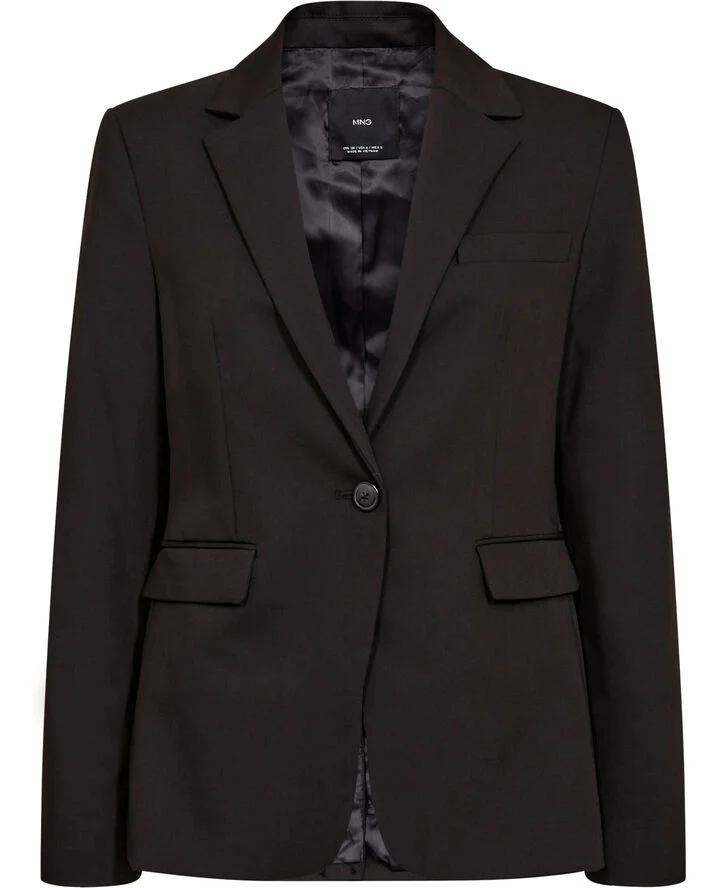 MANGO BLAZER. -- BOREAL Black