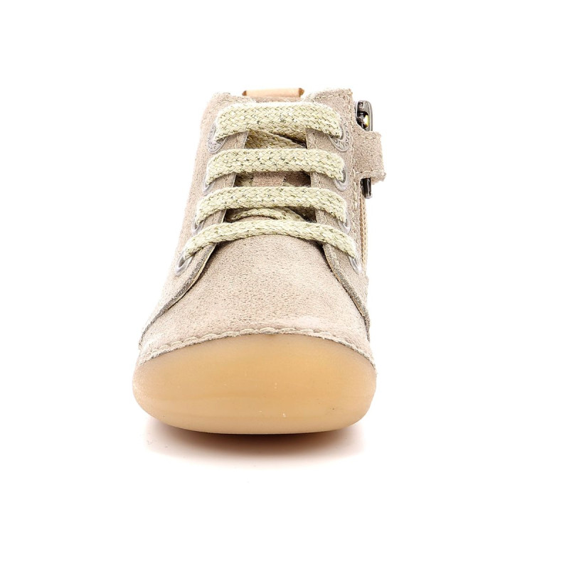 Kickers Kickers Sonizip Beige Champagne
