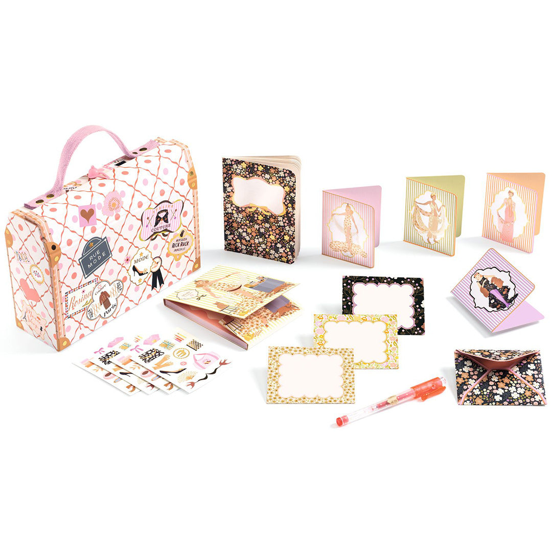 djeco stationary koffer tinou - fashion