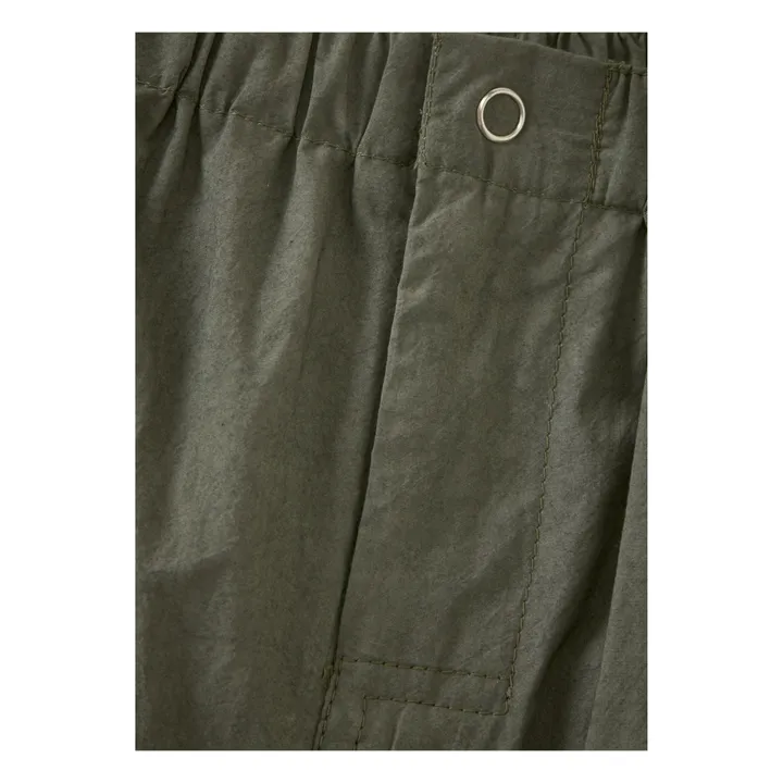 Caramel Short Apium | Vert kaki