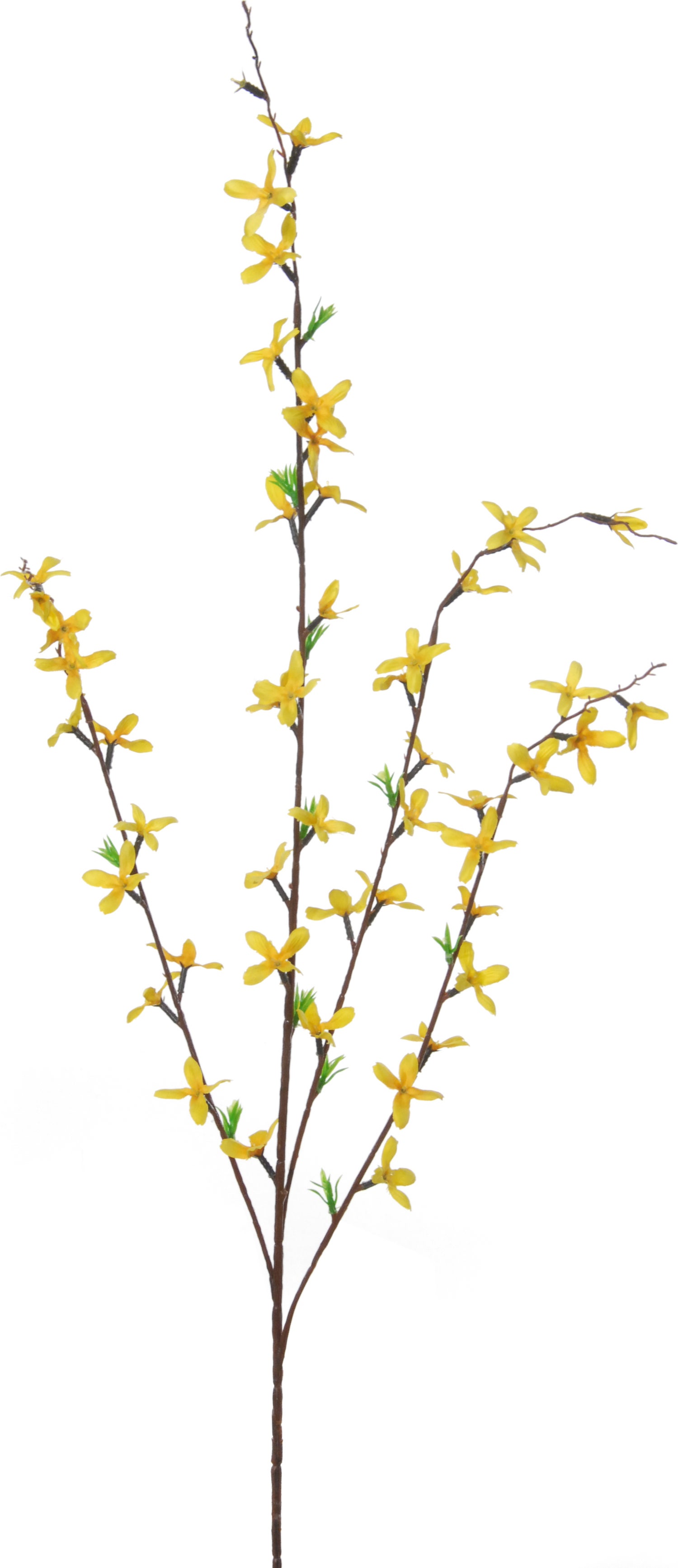 Louis Maes kunstbloem Forsythia geel L 95 cm