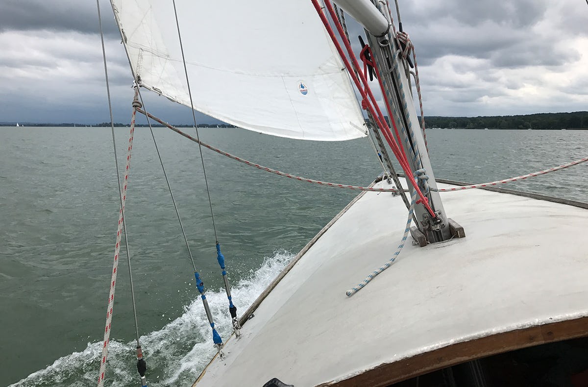 Sunset-Sailing am Ammersee - Romantik Pur