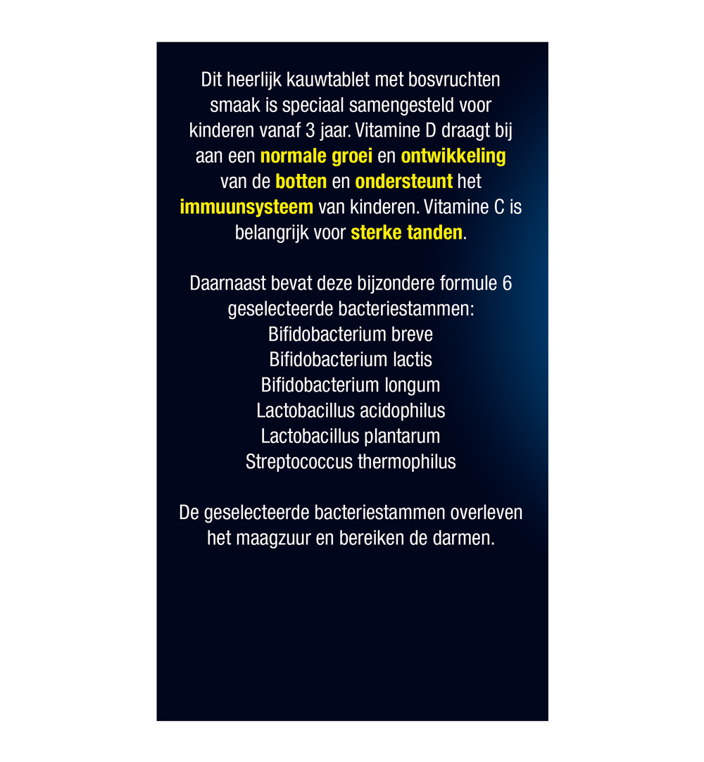 Lucovitaal Probiotica Kids (30 kauwtabletten)