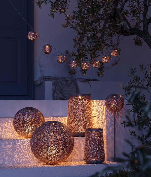 Dehner Solar-Lichterkette Lugano