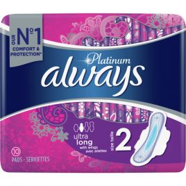 Always Platinum ultra long maandverband