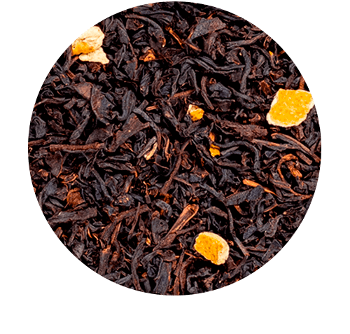 Thé noir façon tarte au citron meringuée-Thé noir bio gourmand Recharge vrac 300g