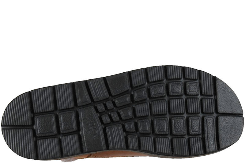 NEW FEET VINTERSTØVLE I BRUNT LÆDER