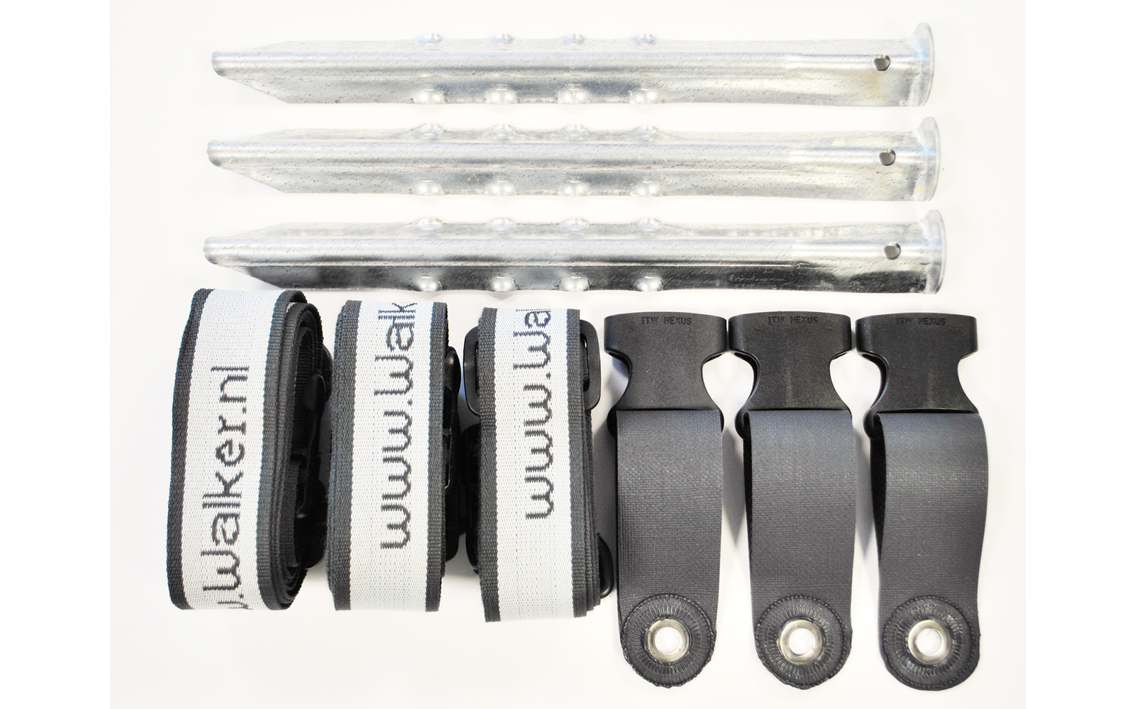Walker Easy Lock Sturmbänder Set 2-teilig