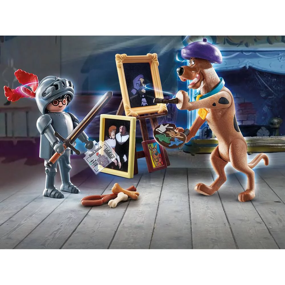 SCOOBY-DOO AVEC CHEVALIER NOIR - 70709