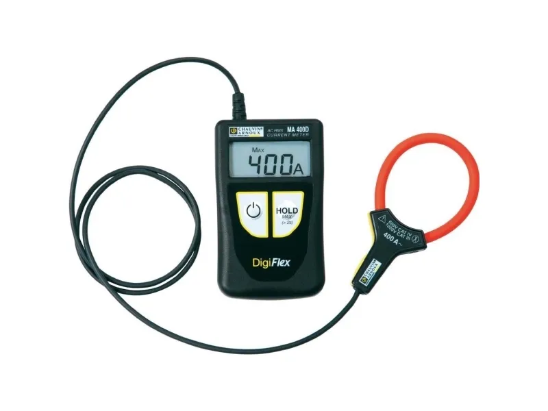 Chauvin Arnoux P01120575Z Strømtang , Hånd-multimeter digital CAT IV 600 V Visning (counts): 4000