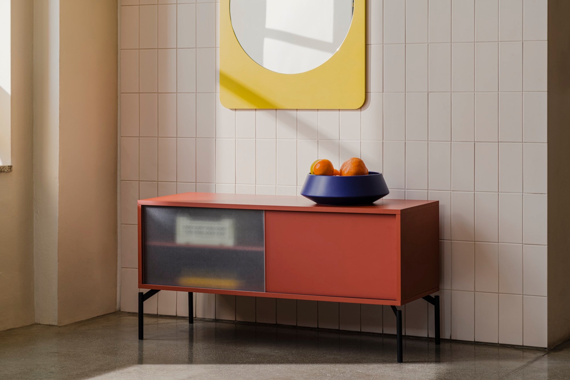 noo.ma MET Mini TV-standaard - Terracotta Blush