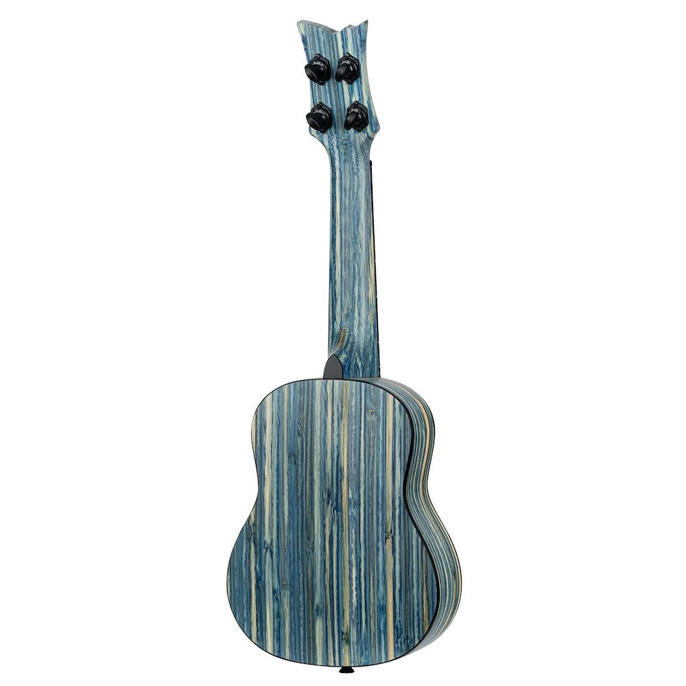 Ortega RUSWB-SO Bamboo Series Soprano Size Ukulele Stonewashed sopraan ukelele met gigbag