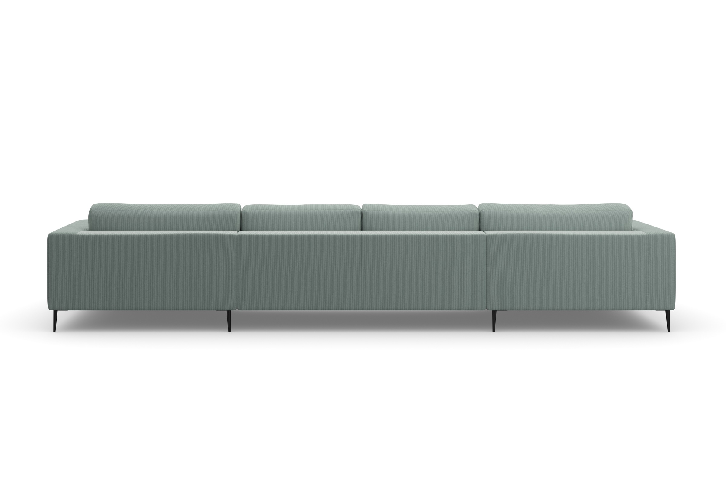 DOMO collection Wohnlandschaft »Modica U-Form aktuelles, kubisches Design mit 2 Recamieren, viel Platz« XXL, in moderner Optik mit, 2 grosszügigen Recamieren, auch in Cord