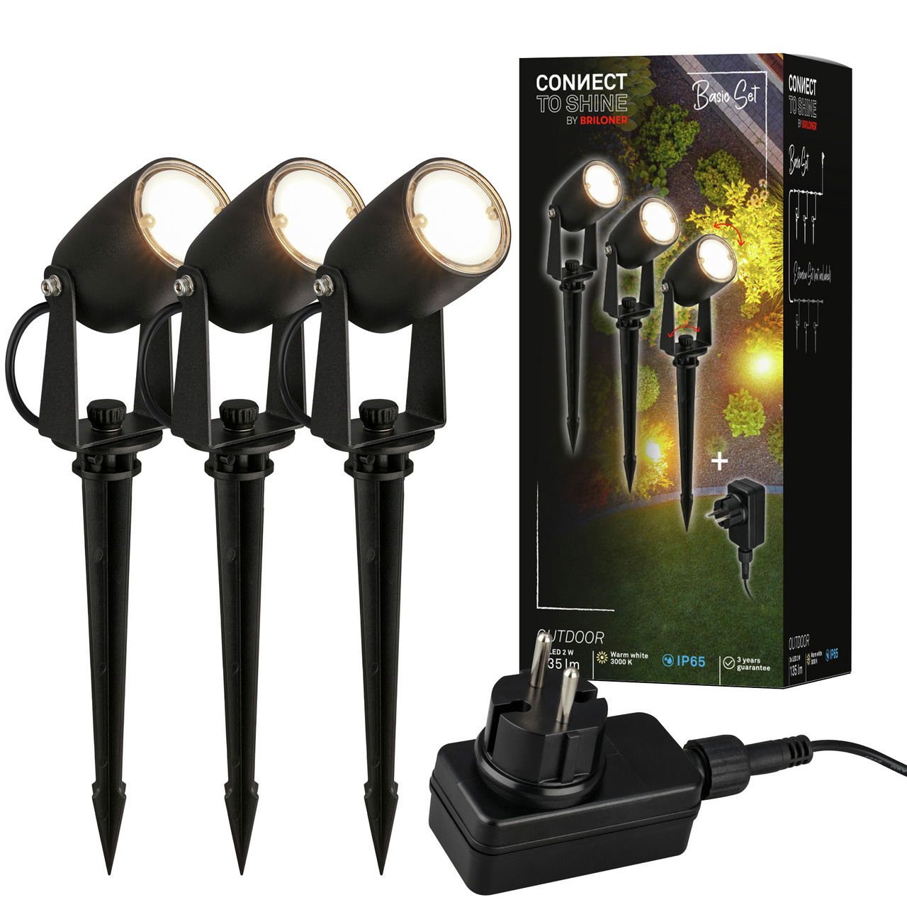 Briloner Erdspieße Starterset 3er-Set GARTENSYSTEM