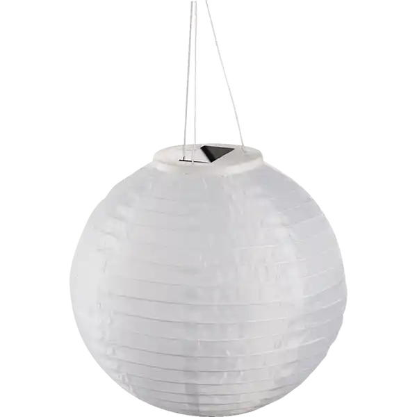 Solar-Lampion weiß 25 cm