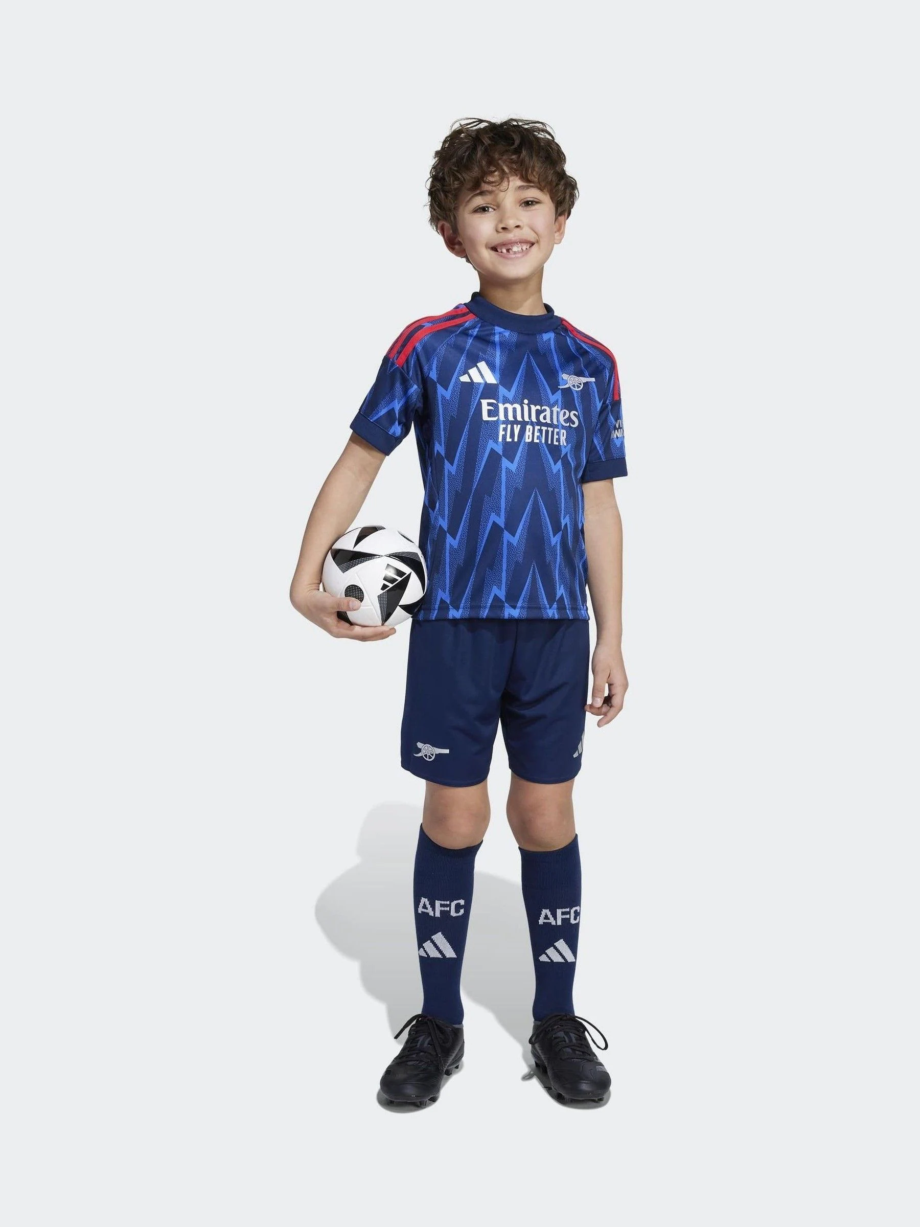adidas Arsenal mini-uitwedstrijdset voor kinderen 25/26