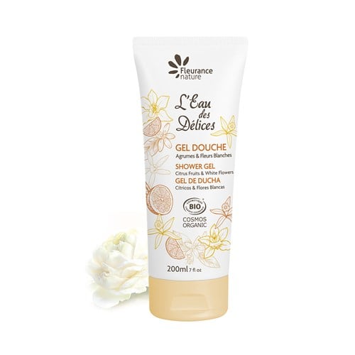 Gel douche agrumes et fleurs blanches