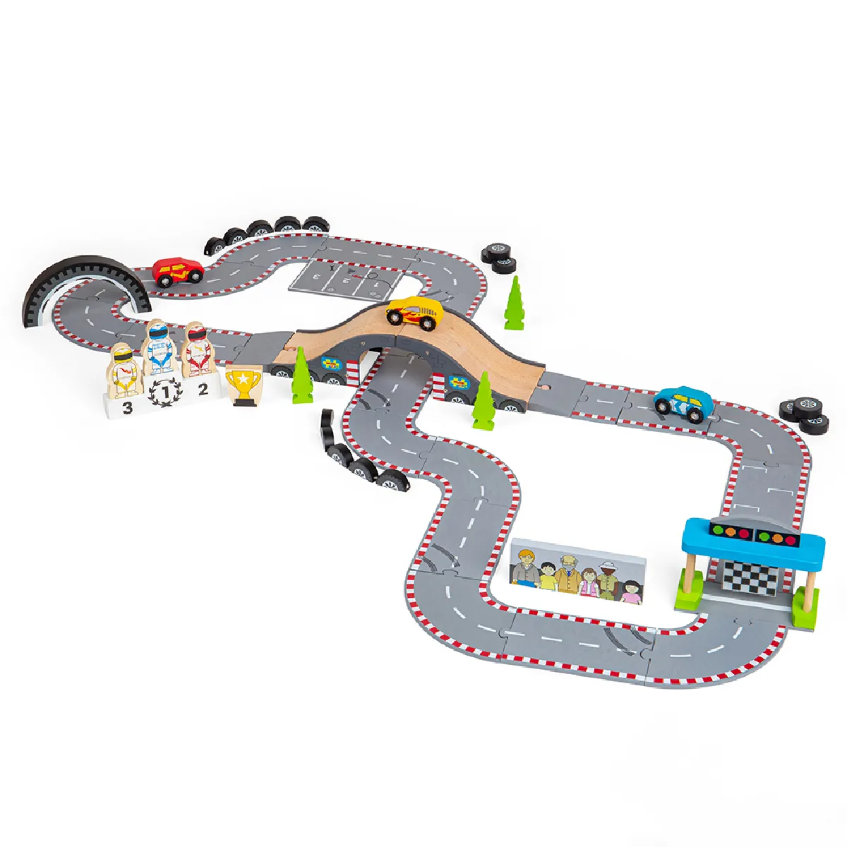 Bigjigs Rail Jour de Course