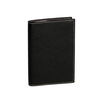 Quo Vadis Club 10 - Répertoire carnet d'adresses 7 x 10 cm - ligné - noir
