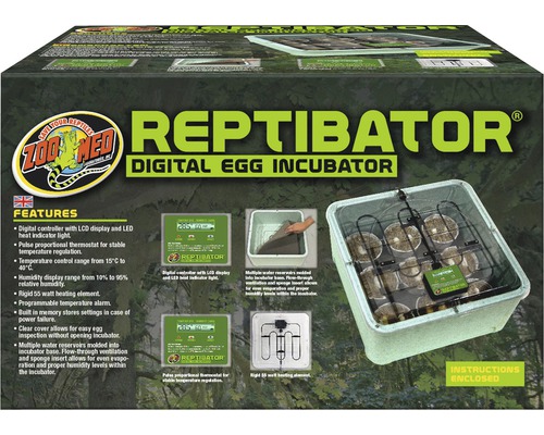 Zoo Med digitale broedmachine voor reptieleneieren