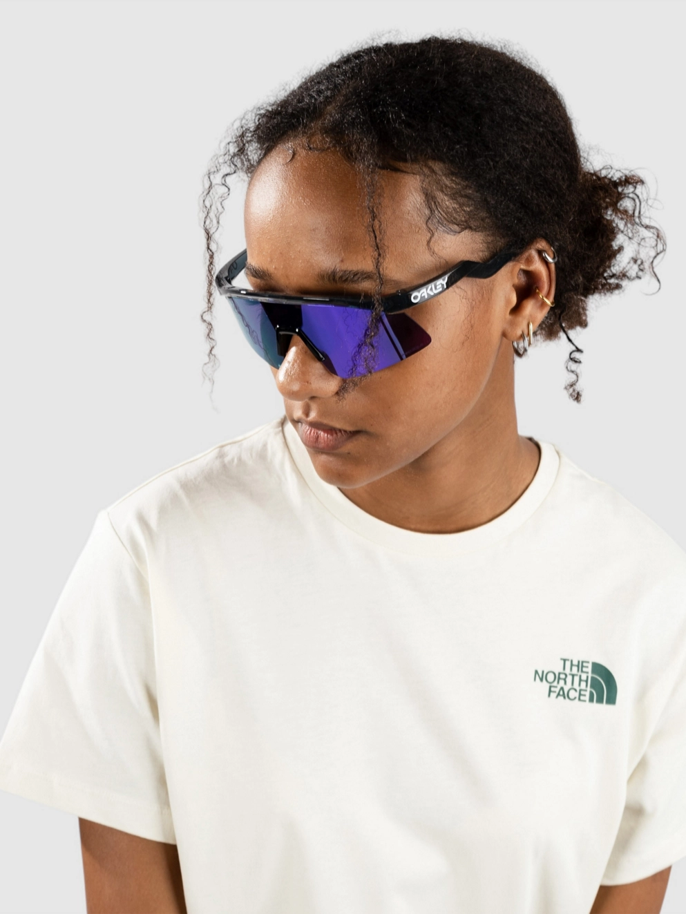Oakley Hydra Crystal Black Sunglasses prizm violet