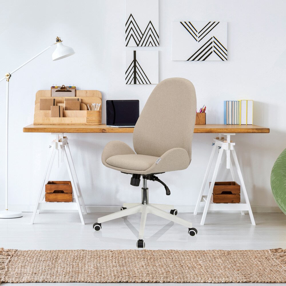 Home Office Bürostuhl AVEA I Stoff mit Armlehnen hjh OFFICE